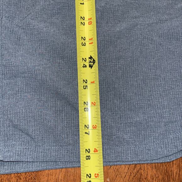 Merrell Shirt Mens S Blue Short Sleeve Button Up Performance Wicking Hiking - Picture 4 of 5